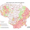 Paaiškino, kodėl perbraižomas Lietuvos žemėlapis