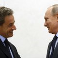 N. Sarkozy pažėrė V. Putinui komplimentų