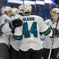 D. Zubrus ir „Sharks“ klubas NHL čempionate iškovojo trisdešimtą pergalę