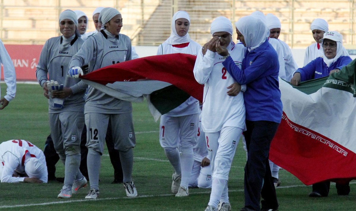 Irano rinktinės futbolininkės