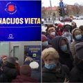 Senjorai Vilniuje užplūdo vakcinavimo centrą – teko raminti