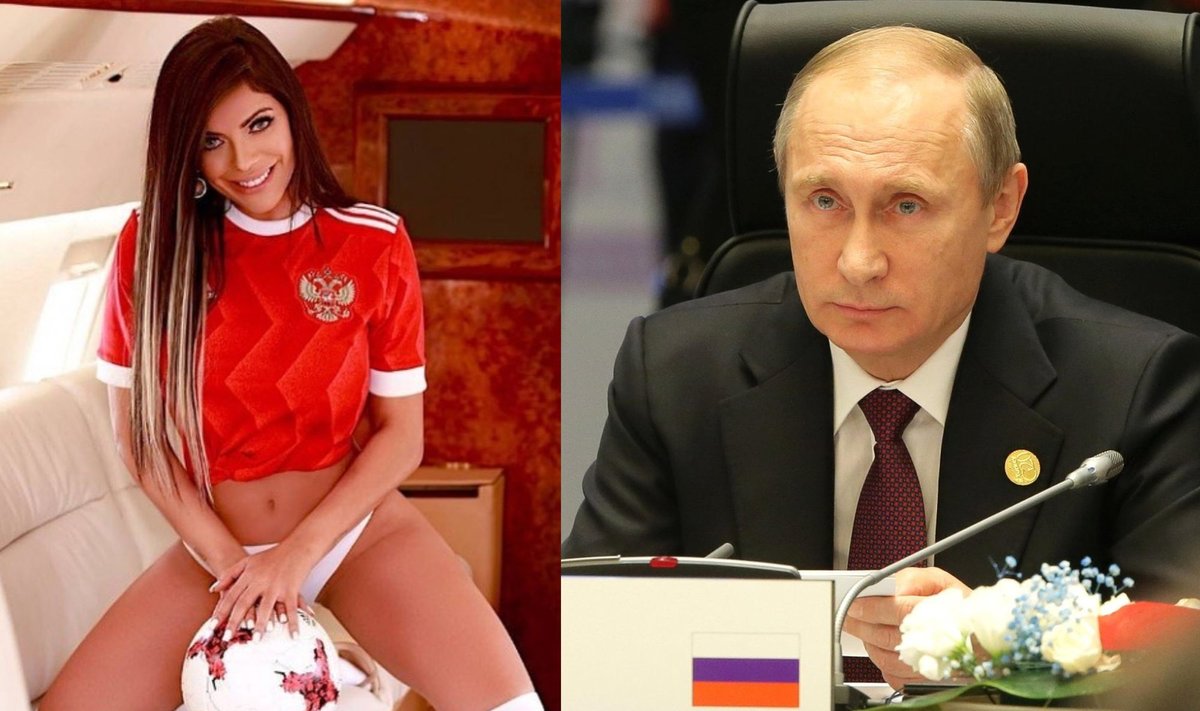 Suzy Cortez, Vladimiras Putinas / Instagram, Vida press nuotr.