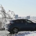 Praėjęs ciklonas pavertė Vladivostoką ledo miestu