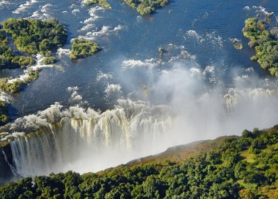 Viktorijos krioklys, Pietų Afrika