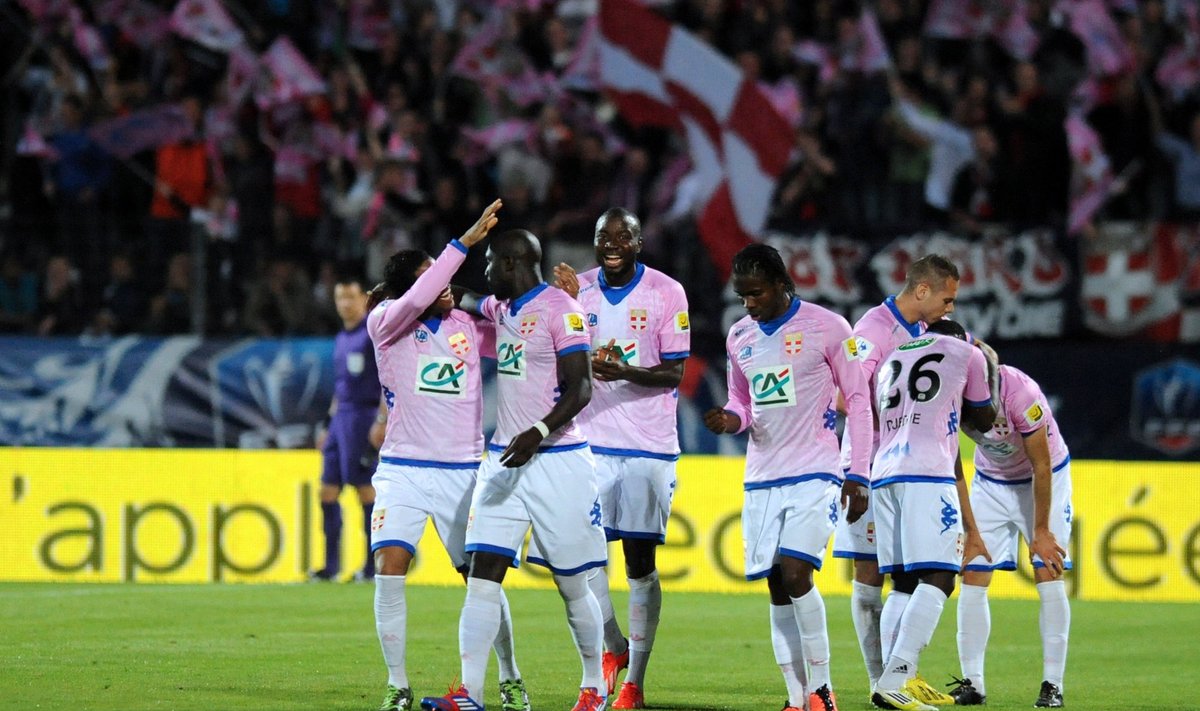 "Evian" futbolininkai džiaugiasi pergale