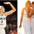 Moterų NBA žvaigždė su savo žmona Petrakova laukiasi vaiko