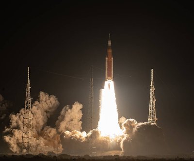 Artemis I pakilimas. Šaltinis: Bill Ingalls, NASA