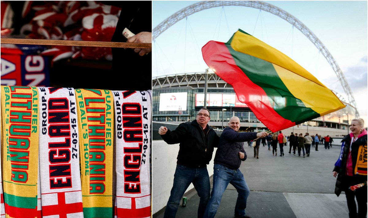 "Wembley" prieigos prieš Anglijos ir Lietuvos rinktinių rungtynes