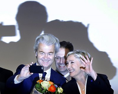 Geertas Wildersas ir Marine Le Pen