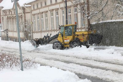 Suomiją užvertė sniegas