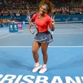 WTA varžybų Brisbane finale - triuškinama S.Williams pergalė