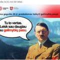 Populiarus veikėjas feisbuke pasitelkė Adolfą Hitlerį: klaidina, kad galimybių pasas – tai sugrįžimas į komunizmą ir diktatūrą