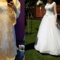 Emigrantė apsiverkė pamačiusi, ką gavo sumokėjusi už vestuvinę suknelę: tai skuduras
