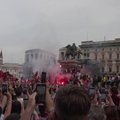 Italijos čempionais po 11 metų pertraukos tapo „AC Milan“ futbolininkai