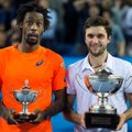 ATP turnyro finale – G. Simono ir G. Monfilso mūšis iki paskutinio kamuoliuko