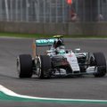 „Formulės-1“ etapą Meksike iš pirmos vietos pradės N. Rosbergas