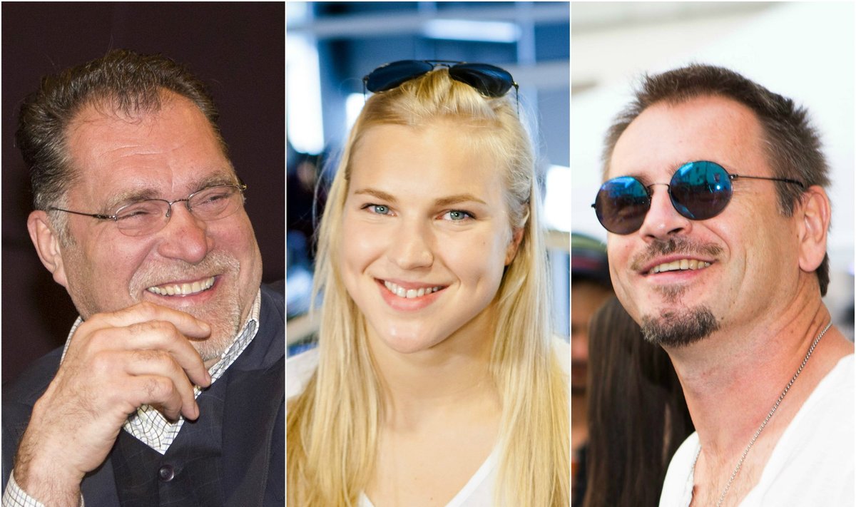 Arvydas Sabonis, Rūta Meilutytė, Marijonas Mikutavičius