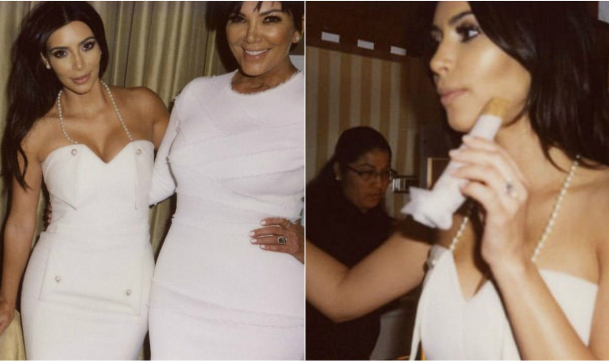 Kim Kardashian mergvakario akimirkos