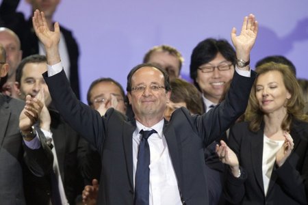 Prancūzijos prezidentu išrinktas Francois Hollande'as
