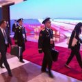 Vizito Kinijoje metu Putiną lydėjo vyrai su branduoliniais lagaminais