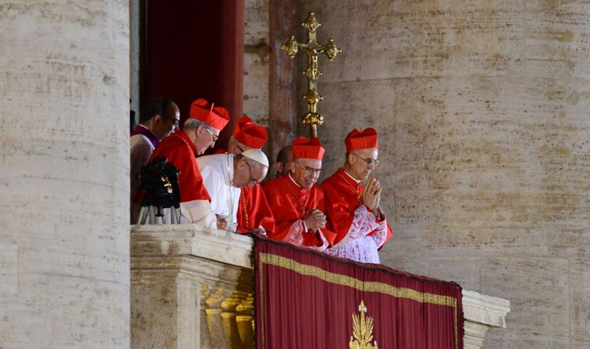 Naujasis popiežius Pranciškus – Argentinos kardinolas Jorge Bergoglio
