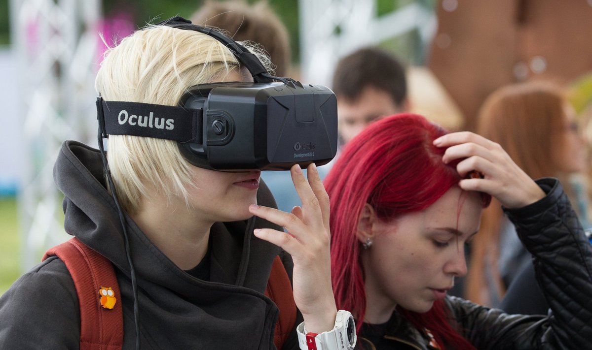 "Oculus Rift" virtualios realybės akiniai