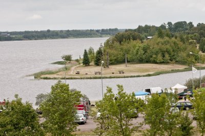 Uošvės liežuvio sala Kupiškio mariose