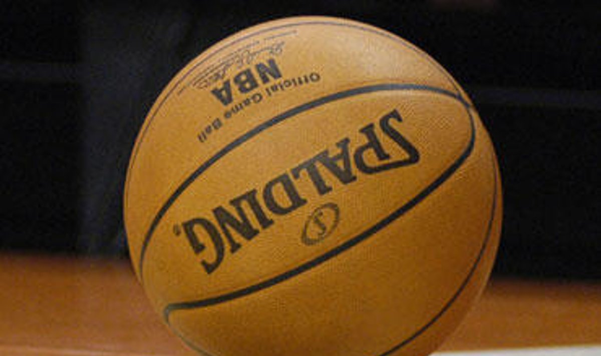 Oficialus NBA lygos odinis "Spalding" firmos kamuolys