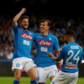 Italijoje lyderė SSC „Napoli“ išlaiko aukštą tempą, „Lazio“ pavijo „Juventus“ ekipą