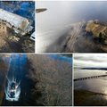 Rusnė skęsta: užfiksuotas paralyžiuojantis potvynis