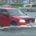 Stiprios liūtys Floridoje sukėlė potvynius