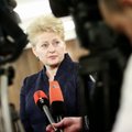 D.Grybauskaitė: daugelis šalių krizę suvaldžiusią Lietuvą mini geru žodžiu