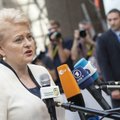 President Grybauskaitė: New sanctions over Ukraine are not sufficient