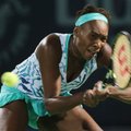 Teniso turnyro Dubajuje nugalėtojos titulą ginanti V. Williams tapo pirma aštuntfinalio dalyve