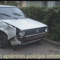 Automobilį pavogę ir paskandinę jaunuoliai atsidūrė areštinėje