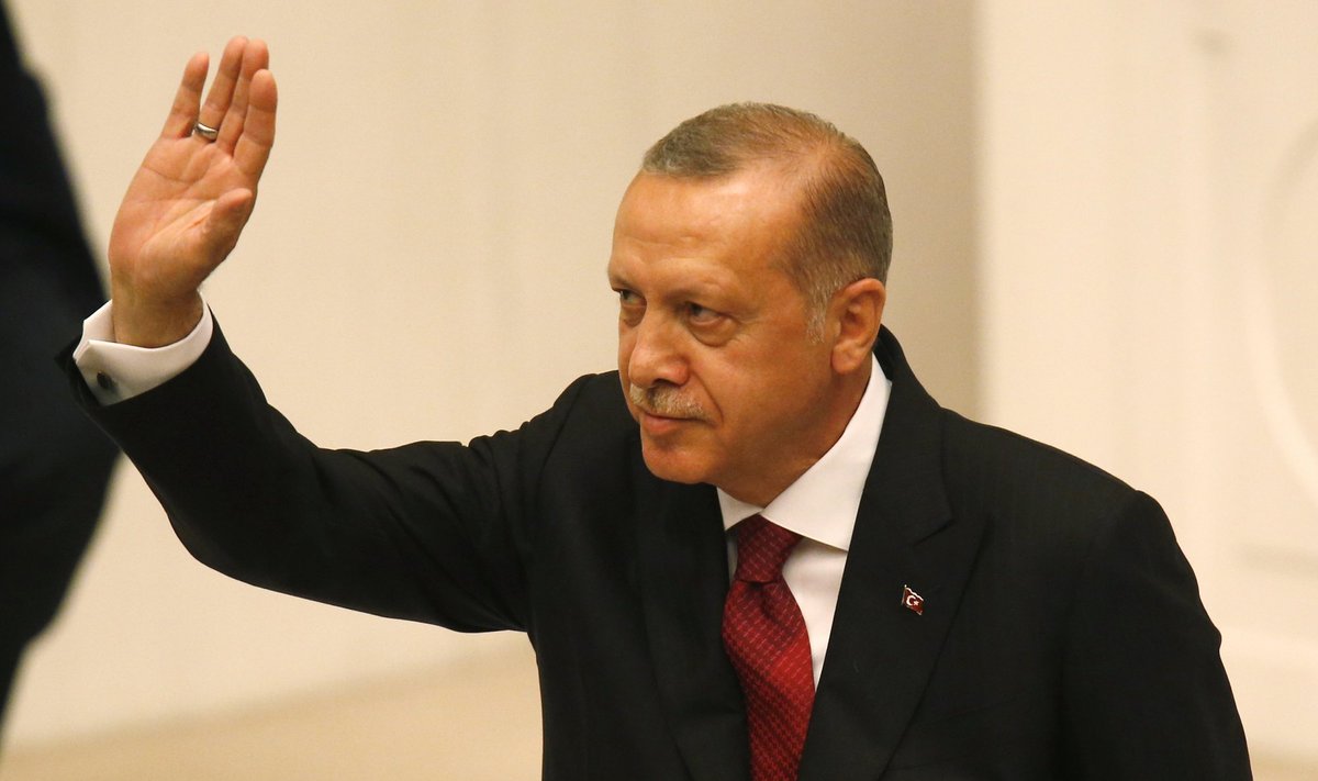Recepo Tayyipo Erdogano inauguracija