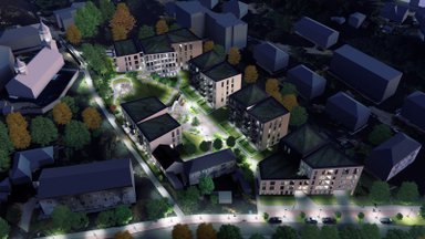 Šalia Aušros vartų Vilniuje planuojamas naujas daugiabučių projektas