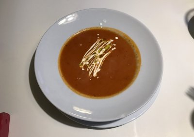 Neįdomi pomidorinė sriuba