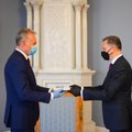 Президент Литвы вручил верительные грамоты новому послу в РФ