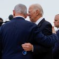 Bideno komentarai išryškino retus nesutarimus su Netanyahu
