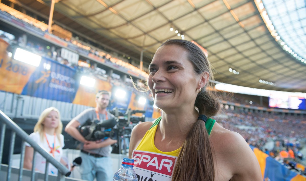 Europos lengvosios atletikos čempionato finalas: Agnė Šerkšnienė