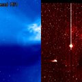 Prie Saulės priartėjusi velnio kometa gavo netikėtą smūgį – užfiksuota, kaip galingas plazmos pliūpsnis nupūtė jai uodegą