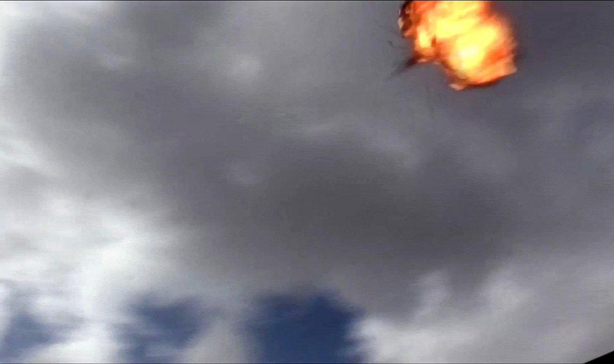 Sprogusi skraidyklė virš Jemeno karių pražudė 6 kareivius