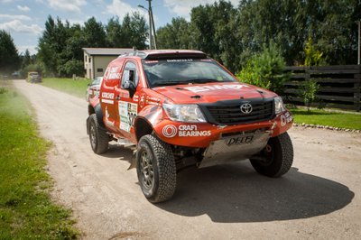 Antano Juknevičiaus "Dakaro ralio" automobilis