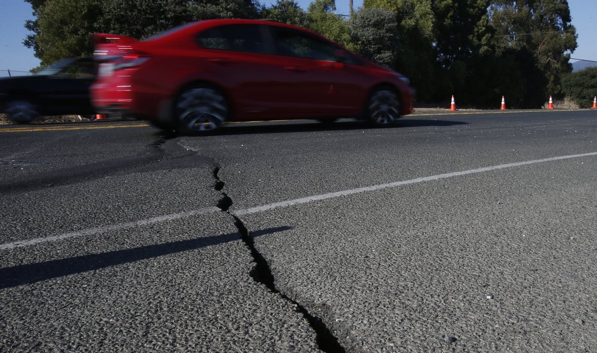 Žemės drebėjimas Kalifornijoje