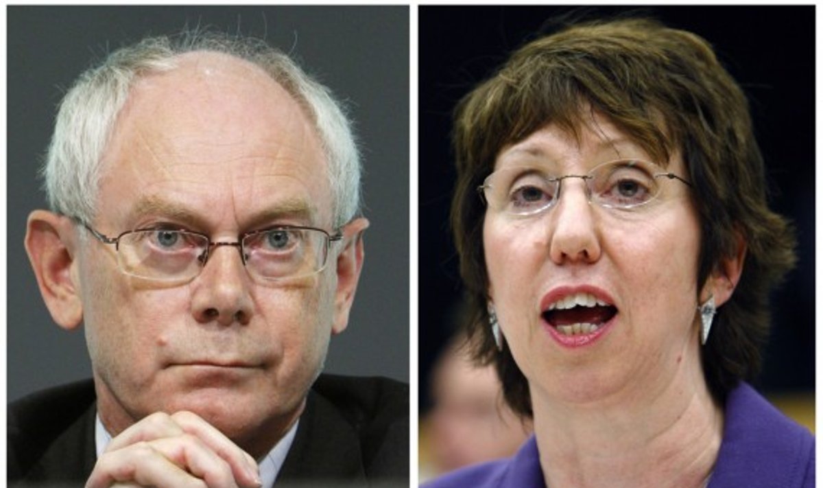 Hermanas Van Rompuy ir Catherine Ashton