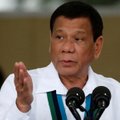 Filipinų prezidentas pavadino pokštu savo žodžius apie marihuanos vartojimą