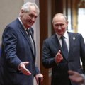 Čekijos prezidentas pripažino suklydęs dėl Putino