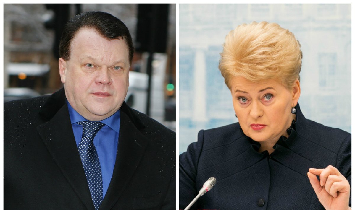 Dalia Grybauskaitė ir Raimondas Baranauskas
