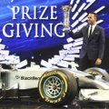 FIA apdovanojo L. Hamiltoną ir kitus „Formulės-1“ sezono prizininkus